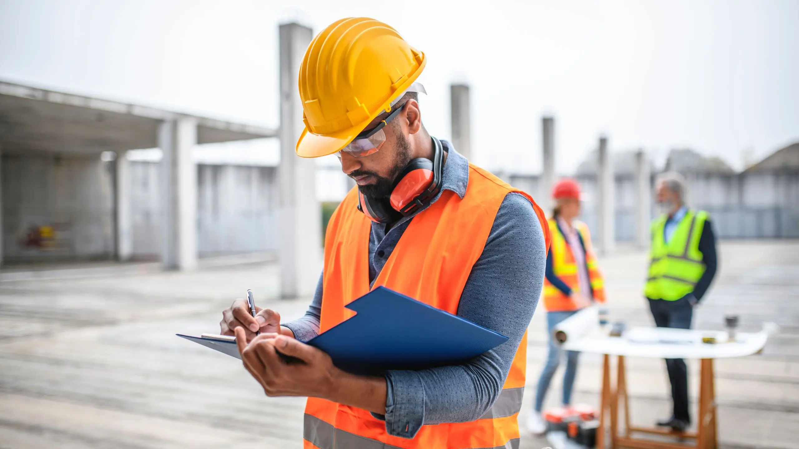 Chef de chantier 3MECO sur site