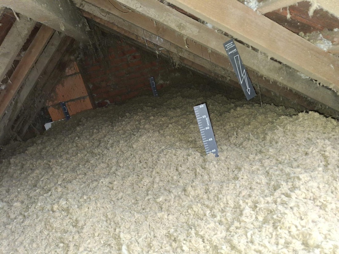 Isolation des combles par soufflage