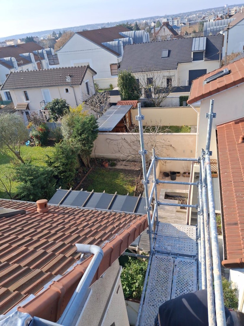 Ravalement en cours